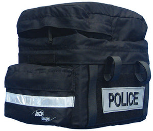 Inertia Designs "Police" with Pocket and Velcro Patches Rack Trunk Bag