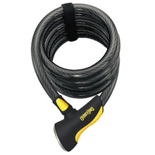 OnGuard Doberman Heavy-Duty Coiling Cable Bike Lock with Key (8027)
