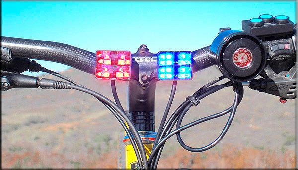 CycleSiren Patrol Mini Siren, Headlight & Taillight Combo System