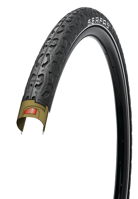 Serfas E-Drift Electric Bike Tire with Reflective Sidewall