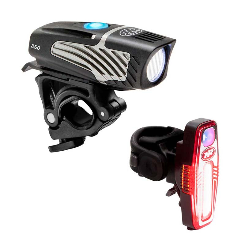 Niterider Lumina Micro 850 Headlight Sabre 80 Taillight Combo System Bicycle Patrol Outfitters LLC