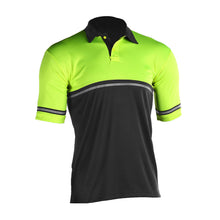 Mocean Tech 2-Tone Reflective Short Sleeve Polo Shirt (0402)