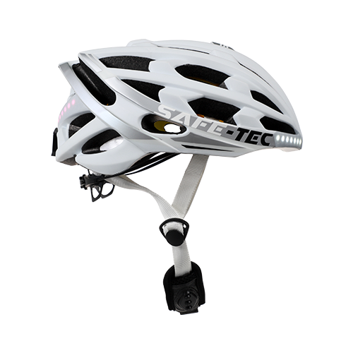 Silver cheap bike helmet
