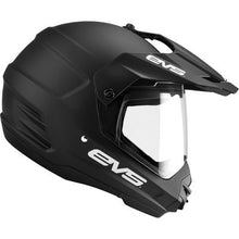 EVS T5 Venture Dual Sport Helmet  (Solide Black)