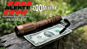 Alerte Zoom Flashlight with Bicycle Handlebar Mount